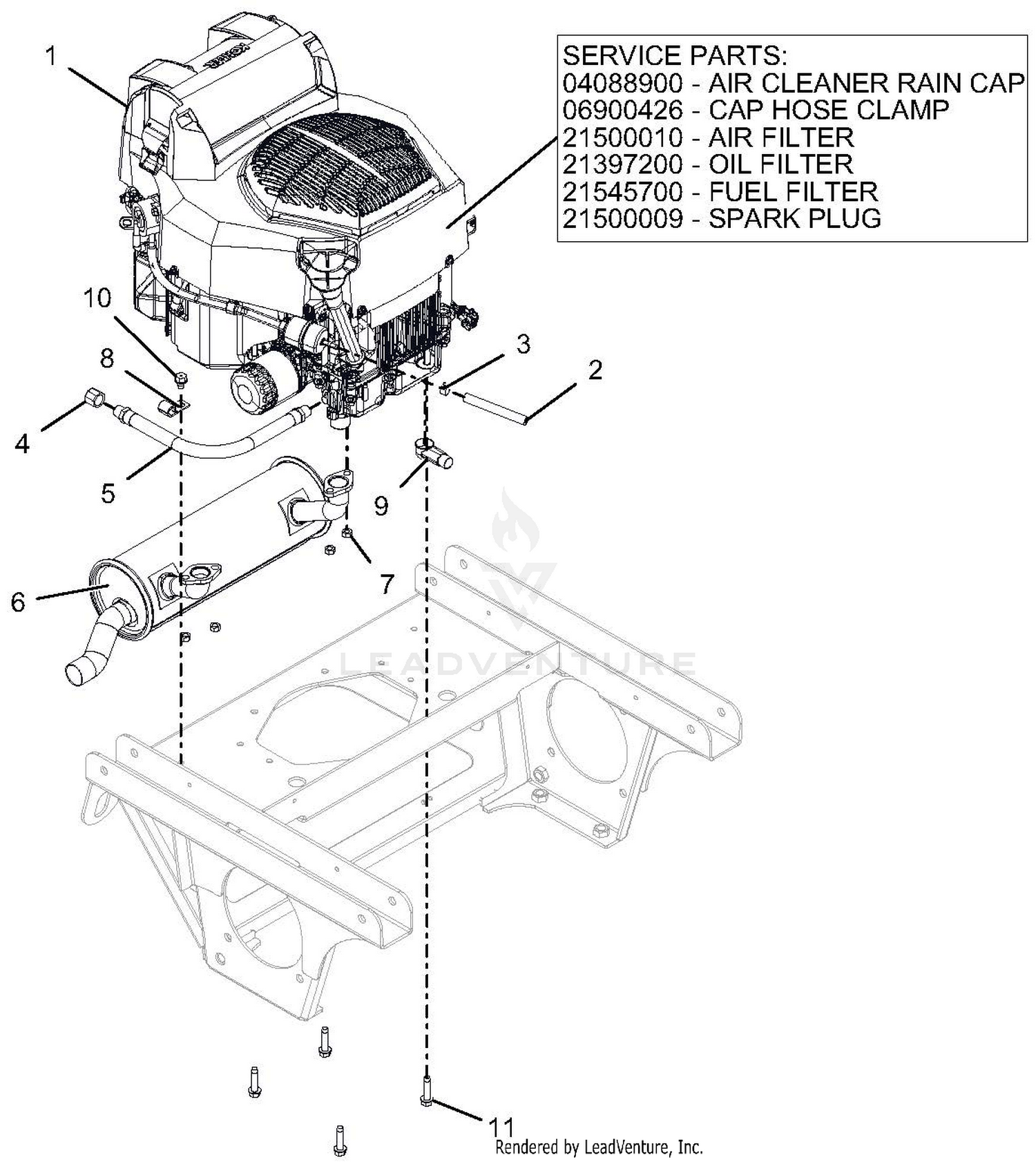 Engine - Kohler Confidant ZT740