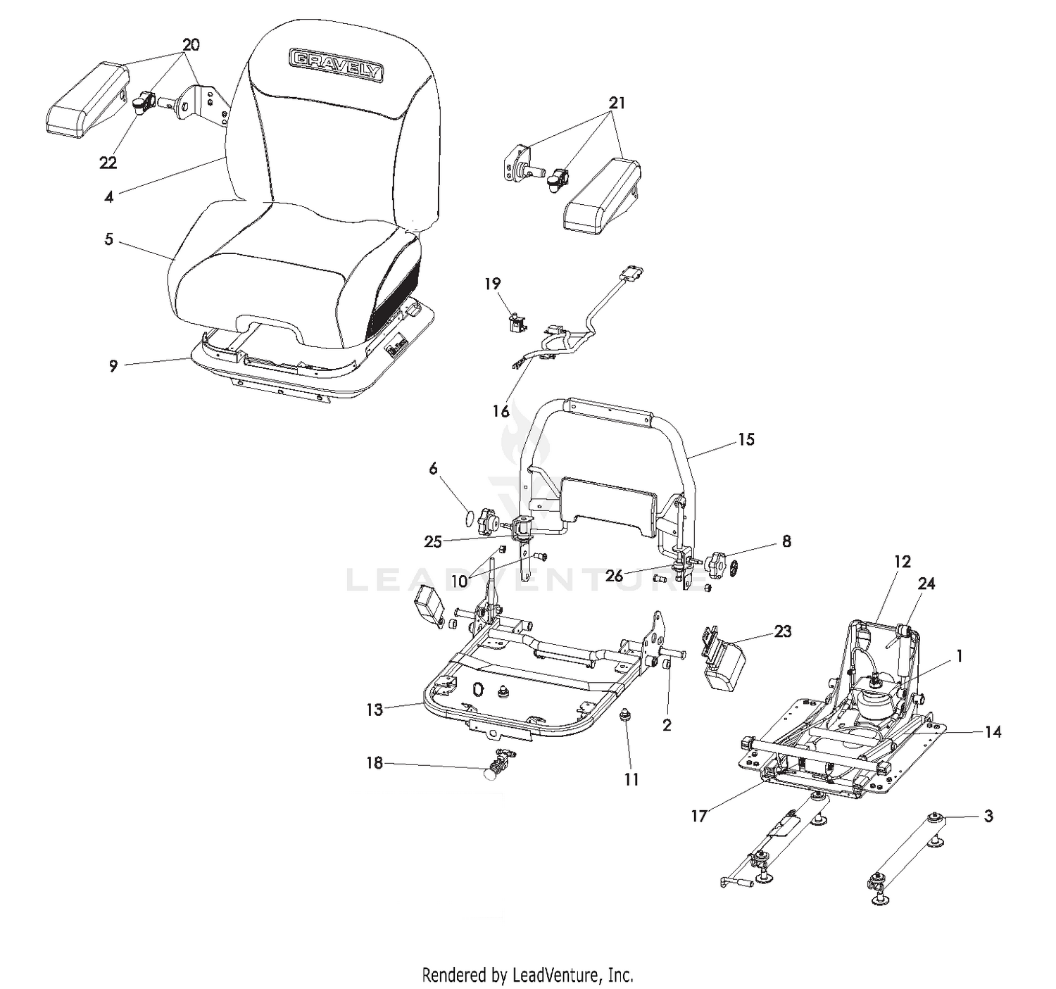 Seat-Service Parts