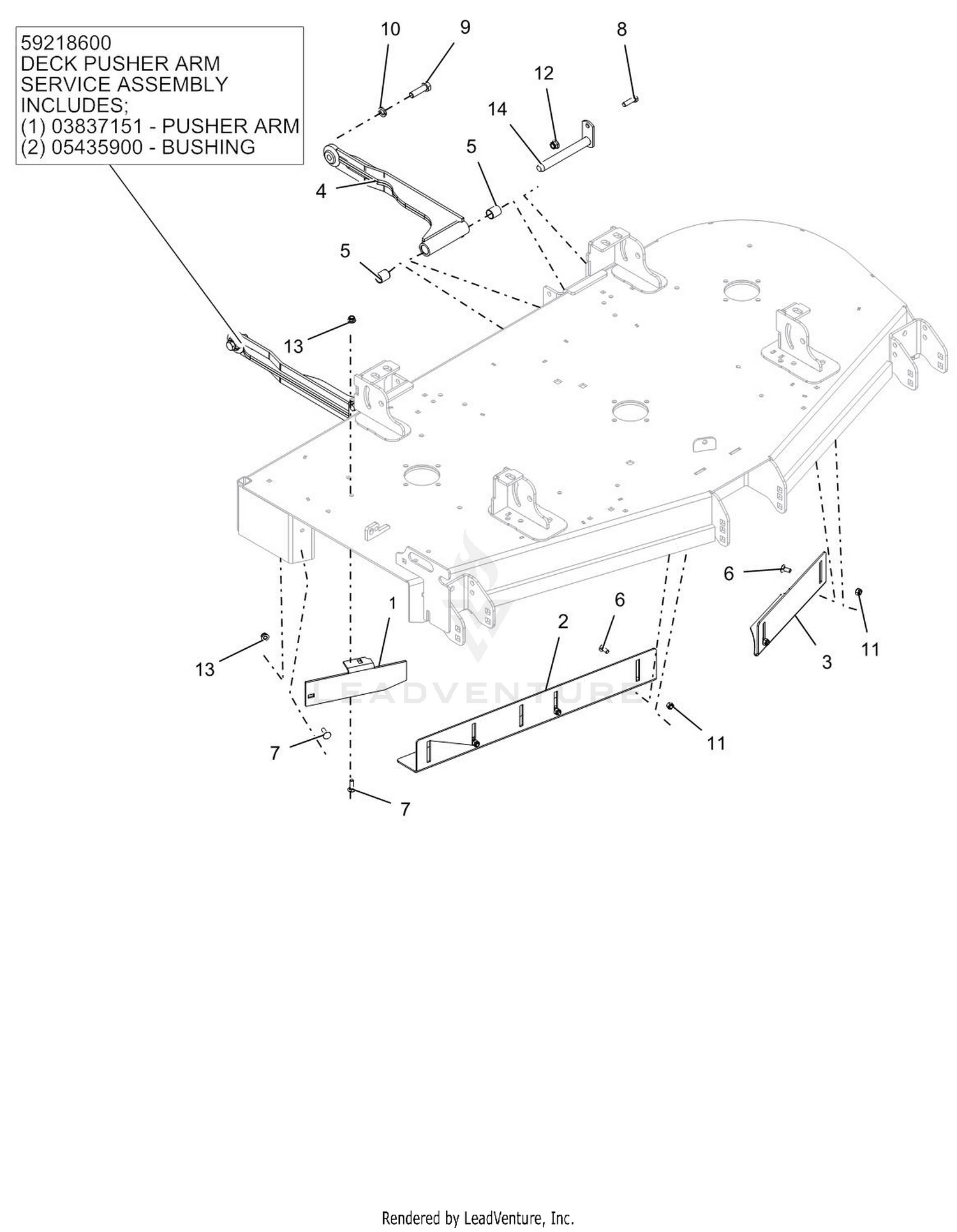 Deck Mount And Baffles