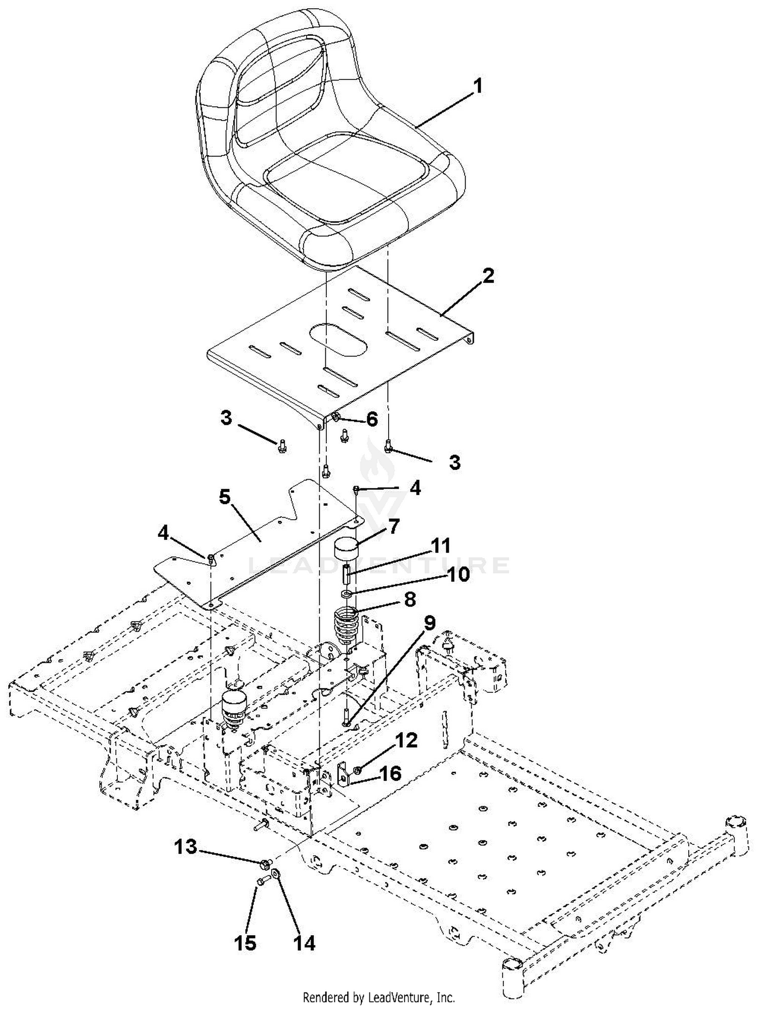 Seat And Seat Support