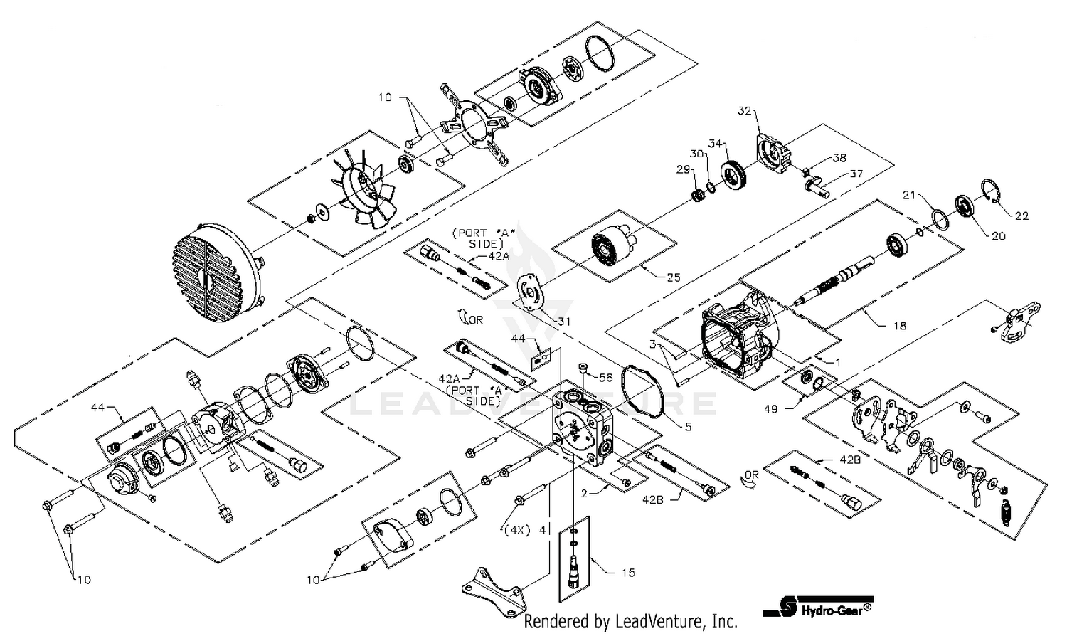 Hydro-Gear Hydrostatic Pump