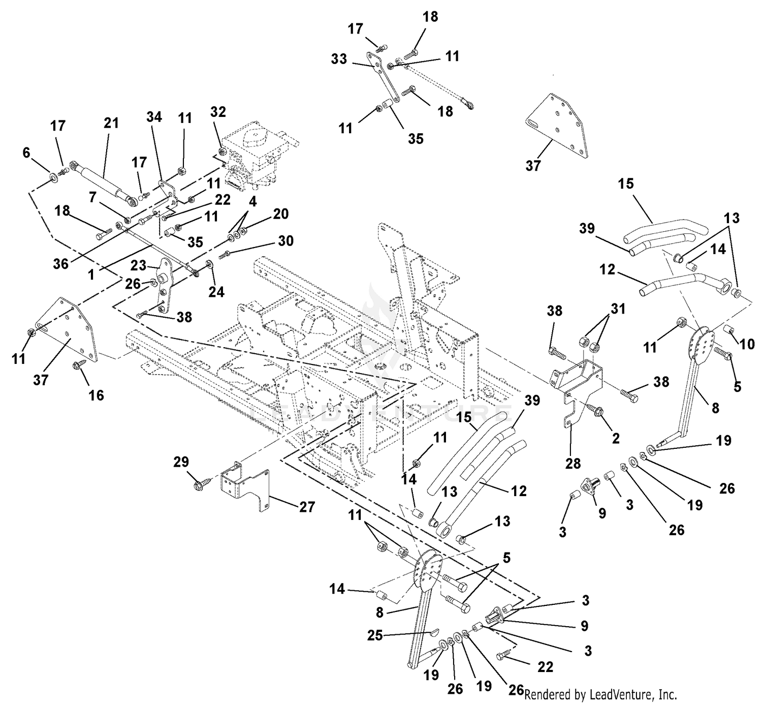 Steering Levers And Linkages