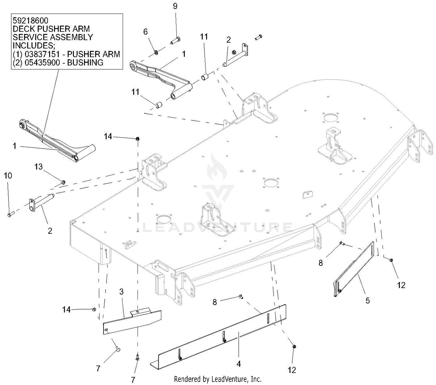 Stabilizer Arms And Baffles - 72 Inch