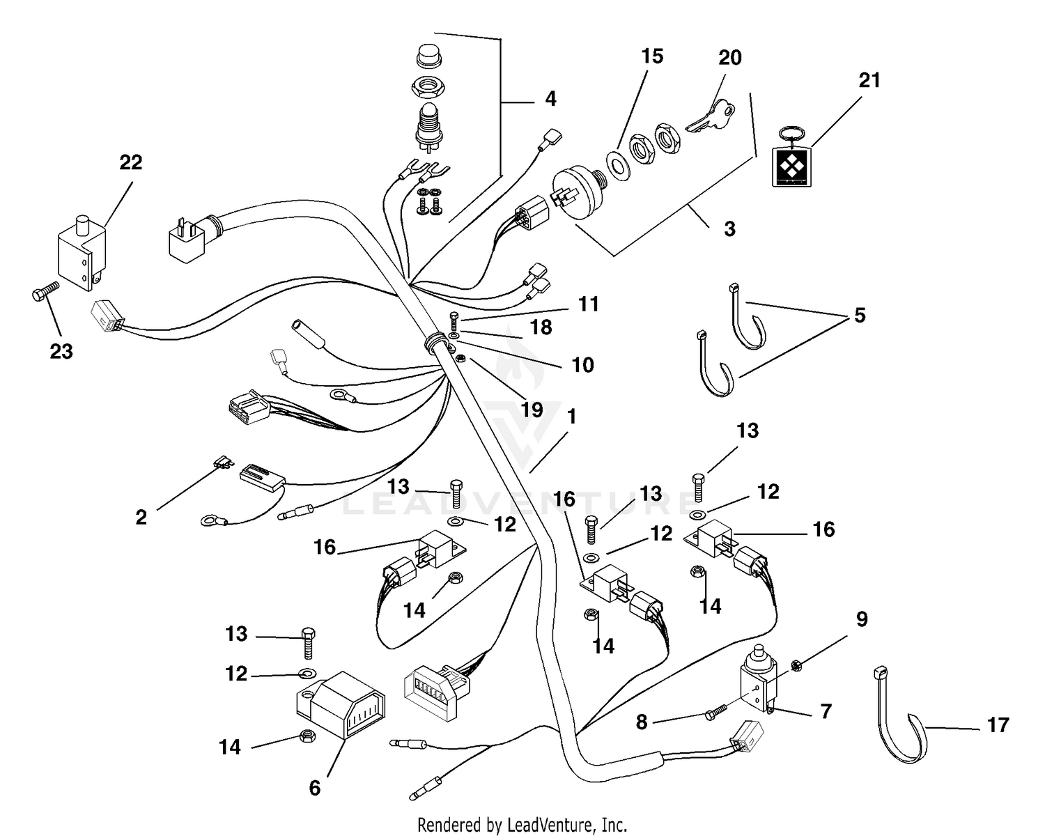 Electrical Harness-Gas