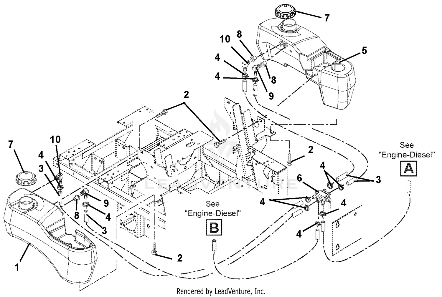 Fuel Tanks And Hoses
