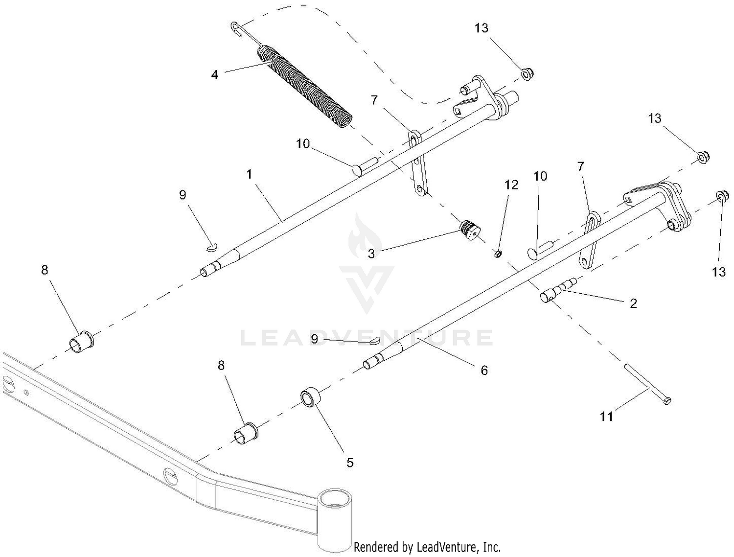 Deck Lift - Left Hand