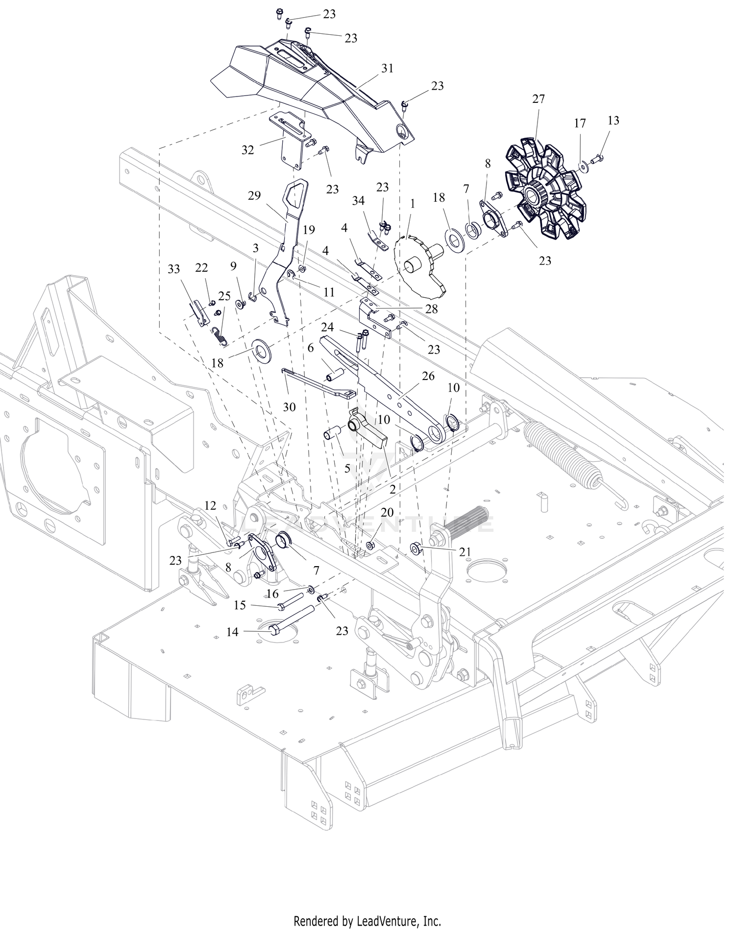 Deck Lift - Height of Cut