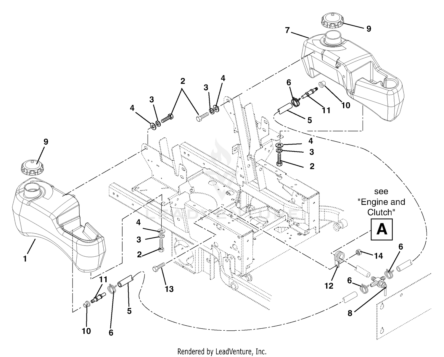 Fuel Tanks And Hoses