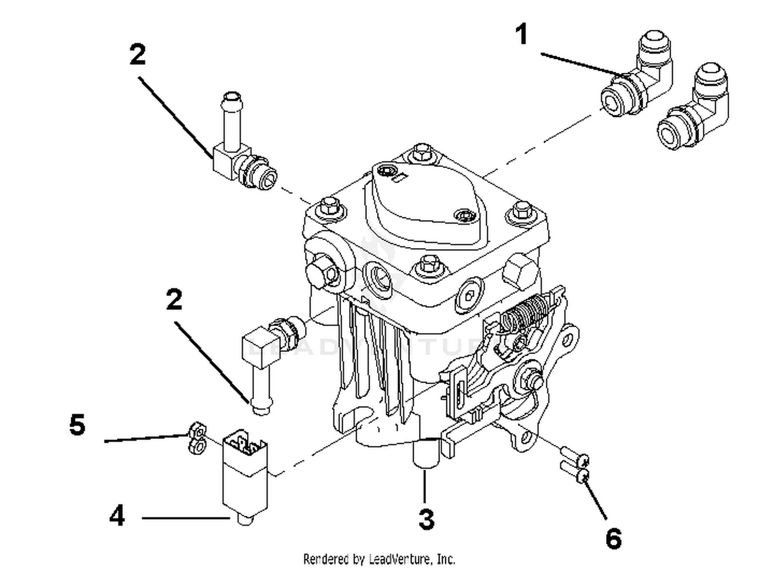 LH Pump Assembly