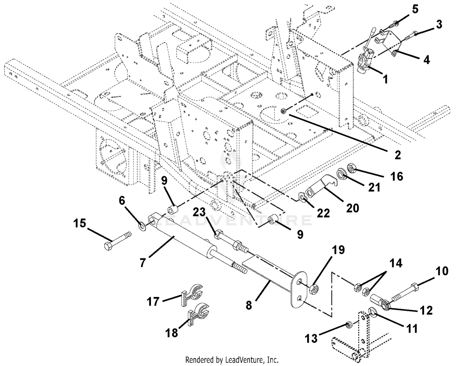 Lift Valve And Cylinder