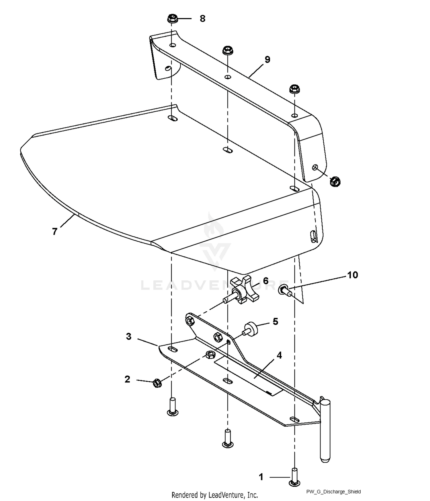 Discharge Shield Assembly