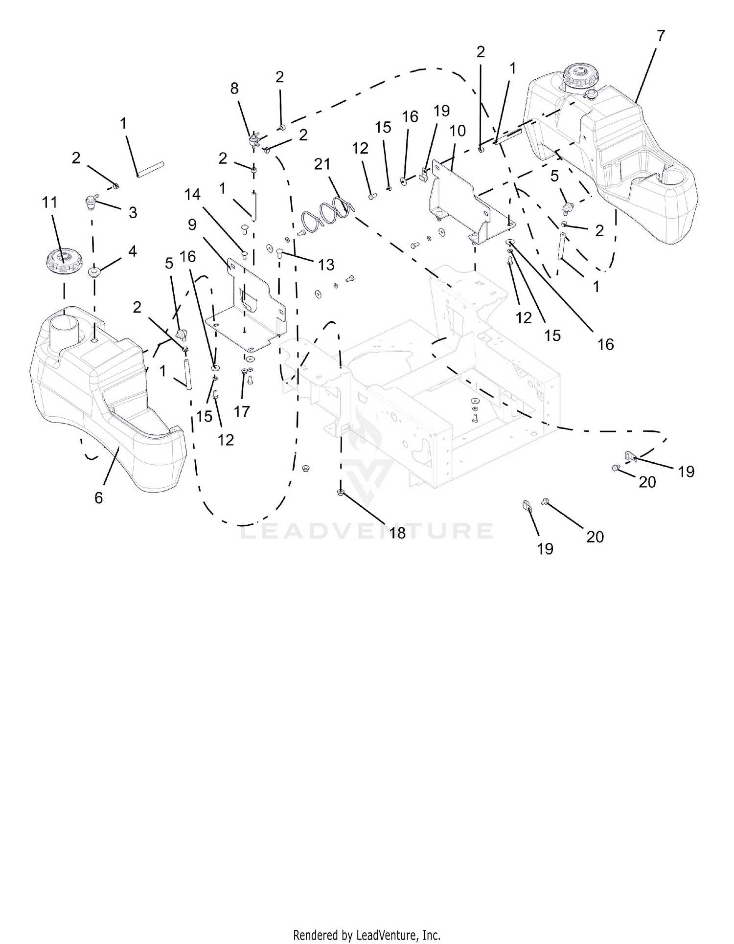 Fuel System - Kawasaki - CARB