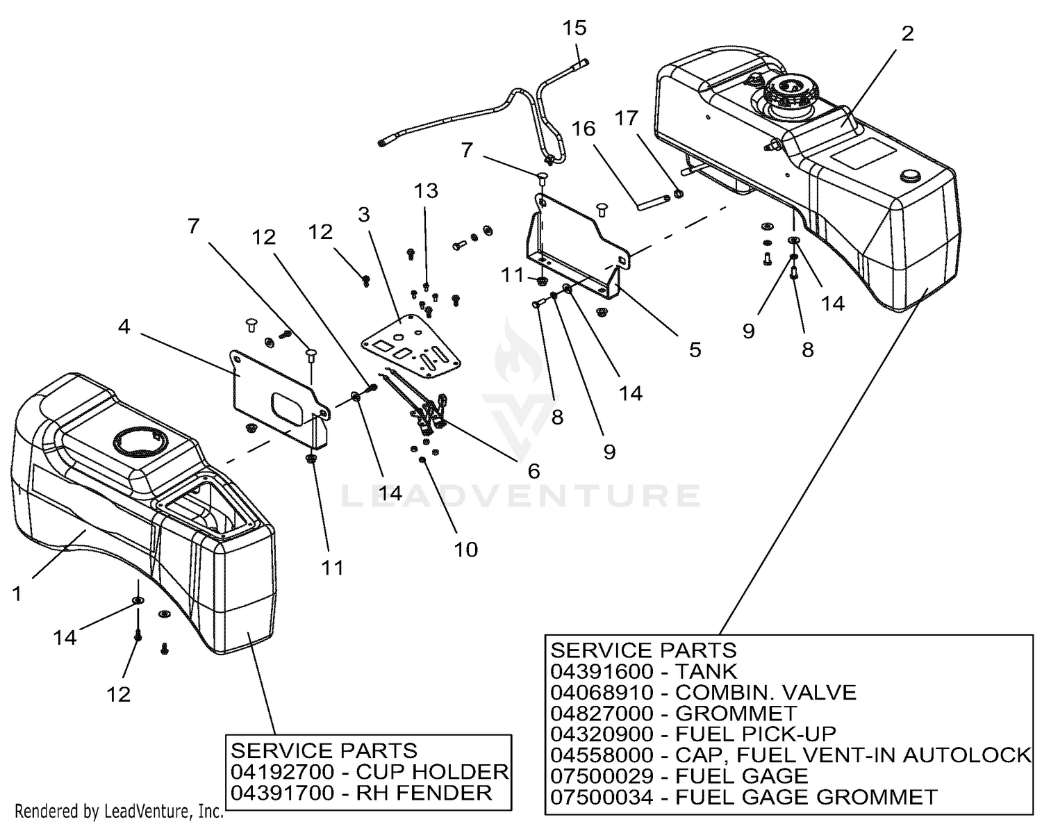 Fuel System - Non-CARB