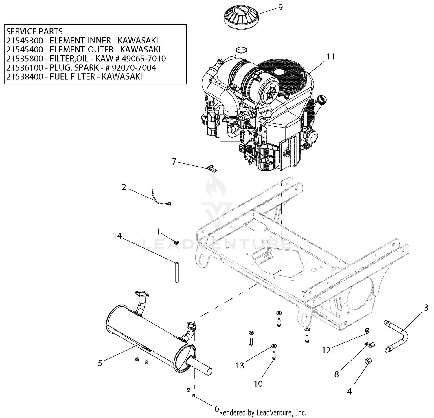Assembly diagram