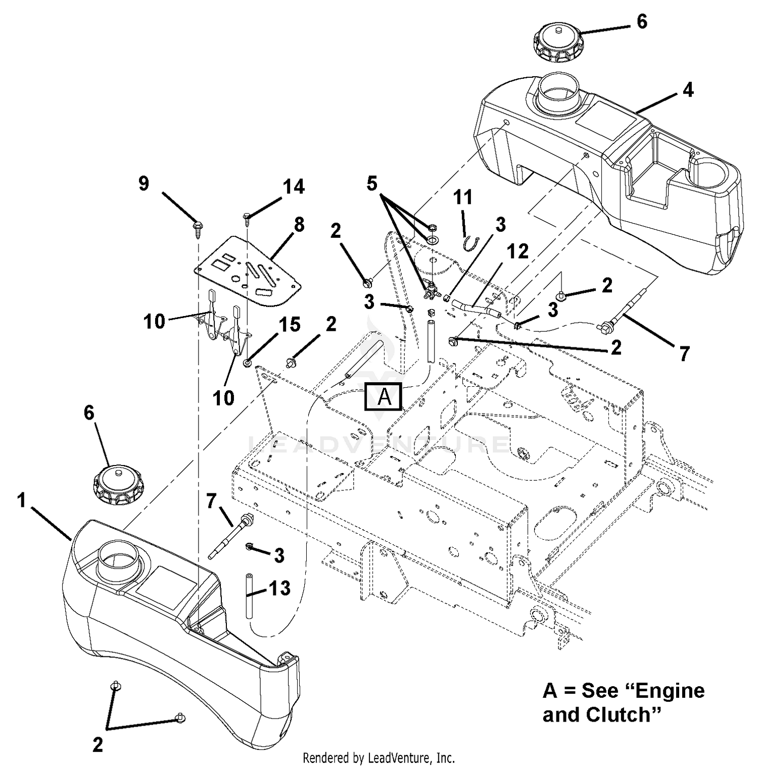 Fuel Tanks And Hoses
