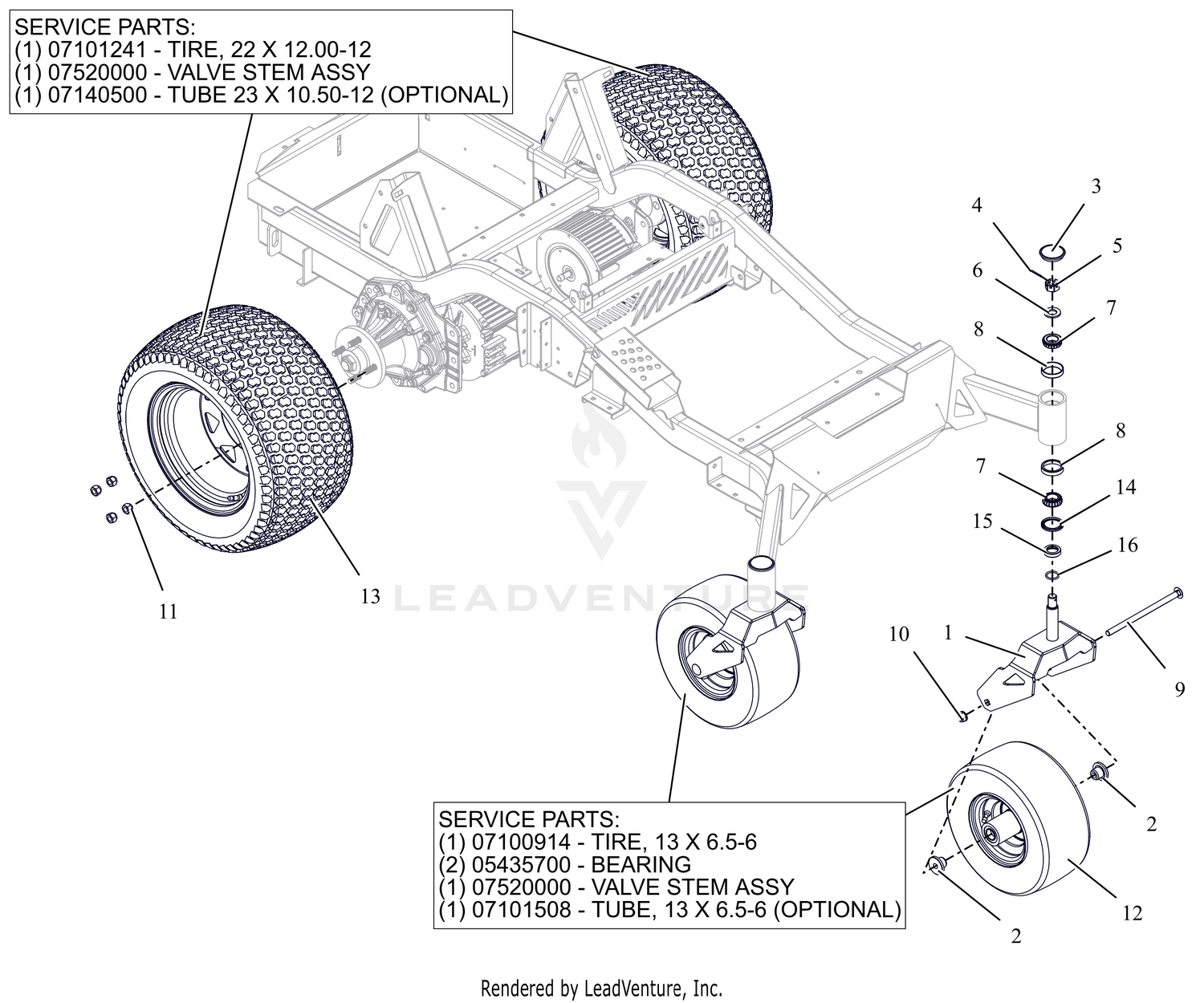 Wheels - 60"
