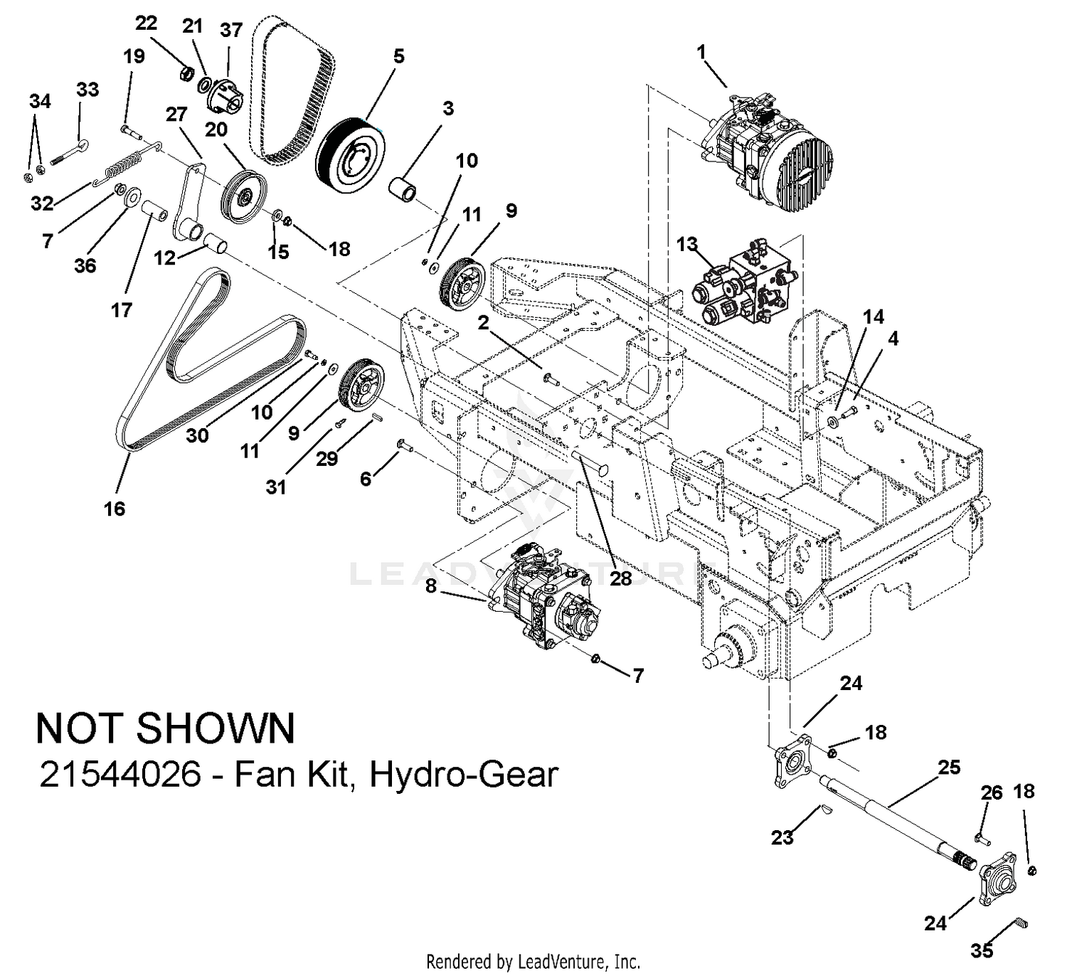 Hydrostatic Pumps and Idlers