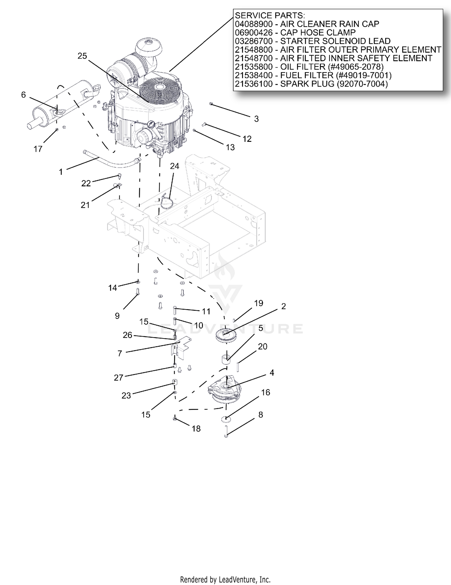 Engine - Kawasaki FX730