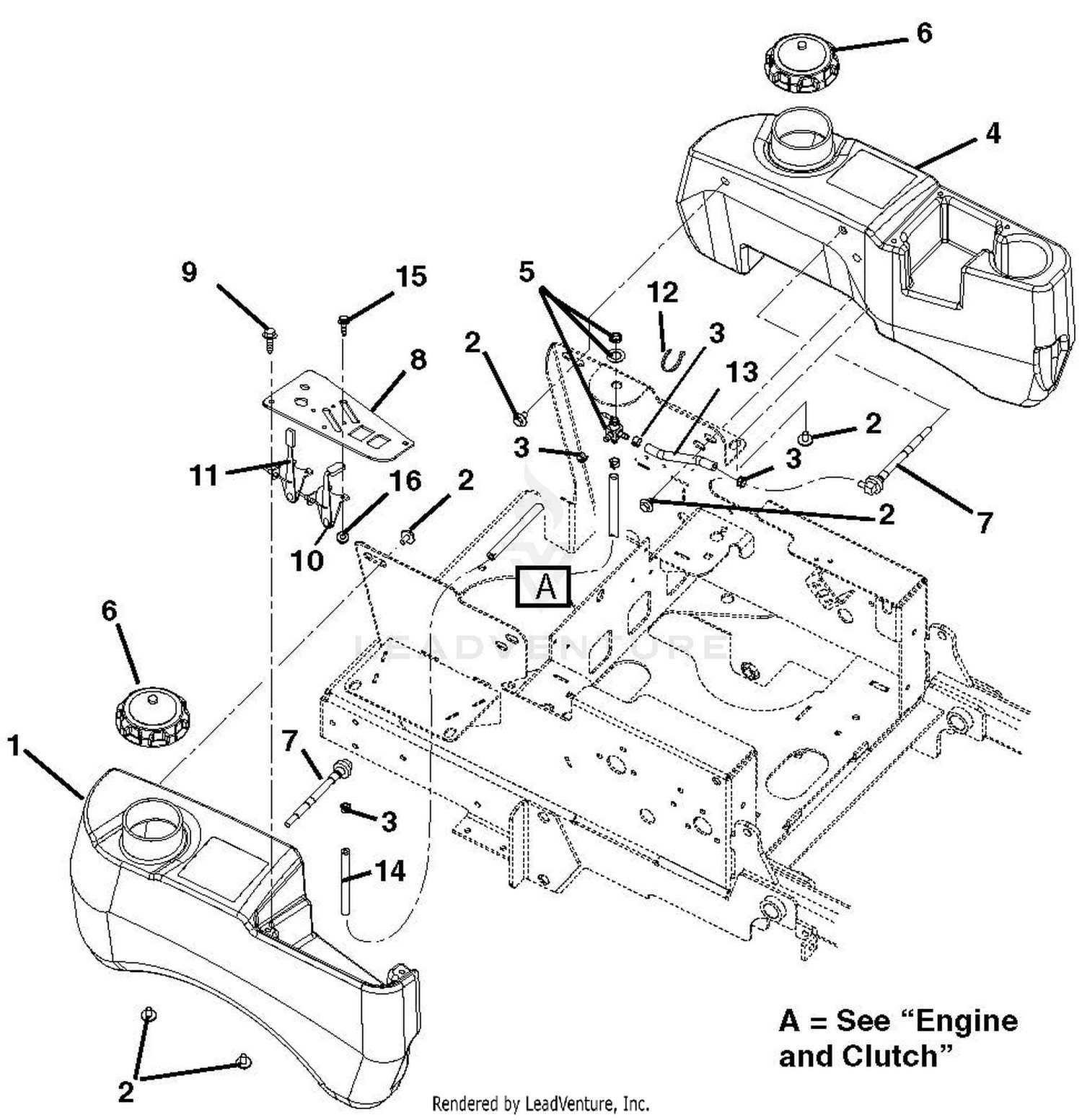 Fuel Tanks And Hoses