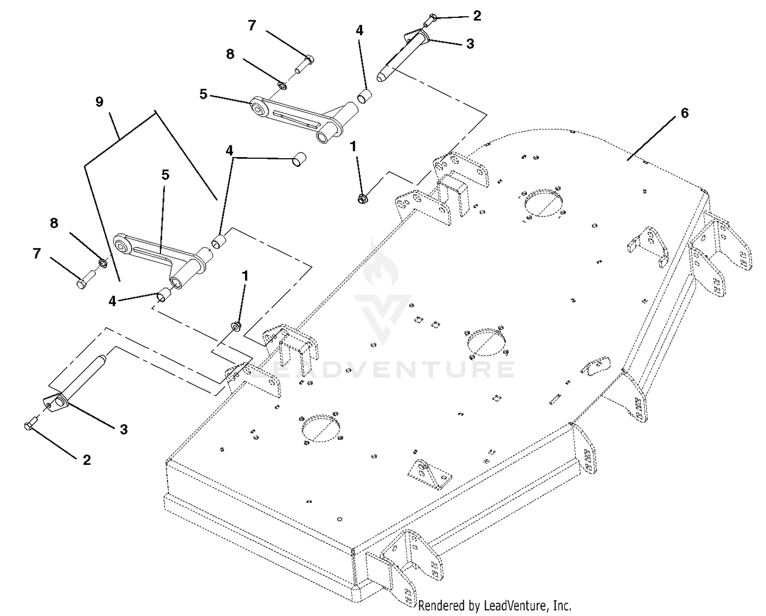 Deck & Mounting Arms