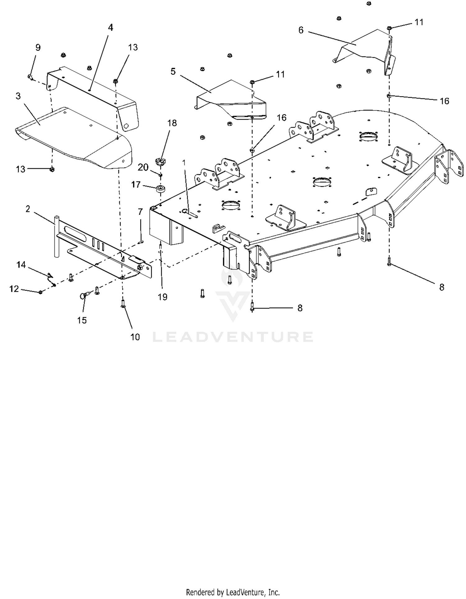Chute And Belt Covers - 52"
