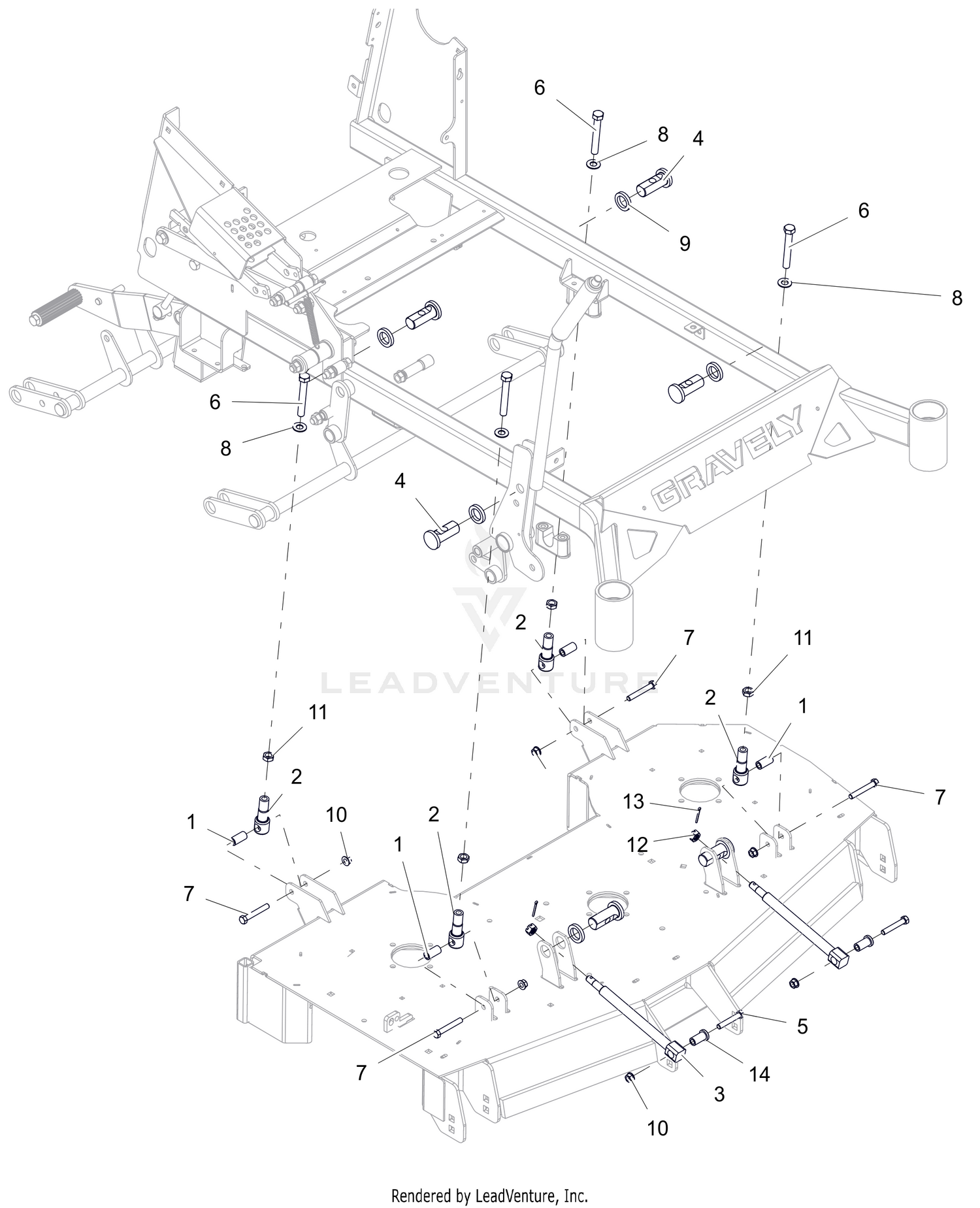 Deck Lift Linkage