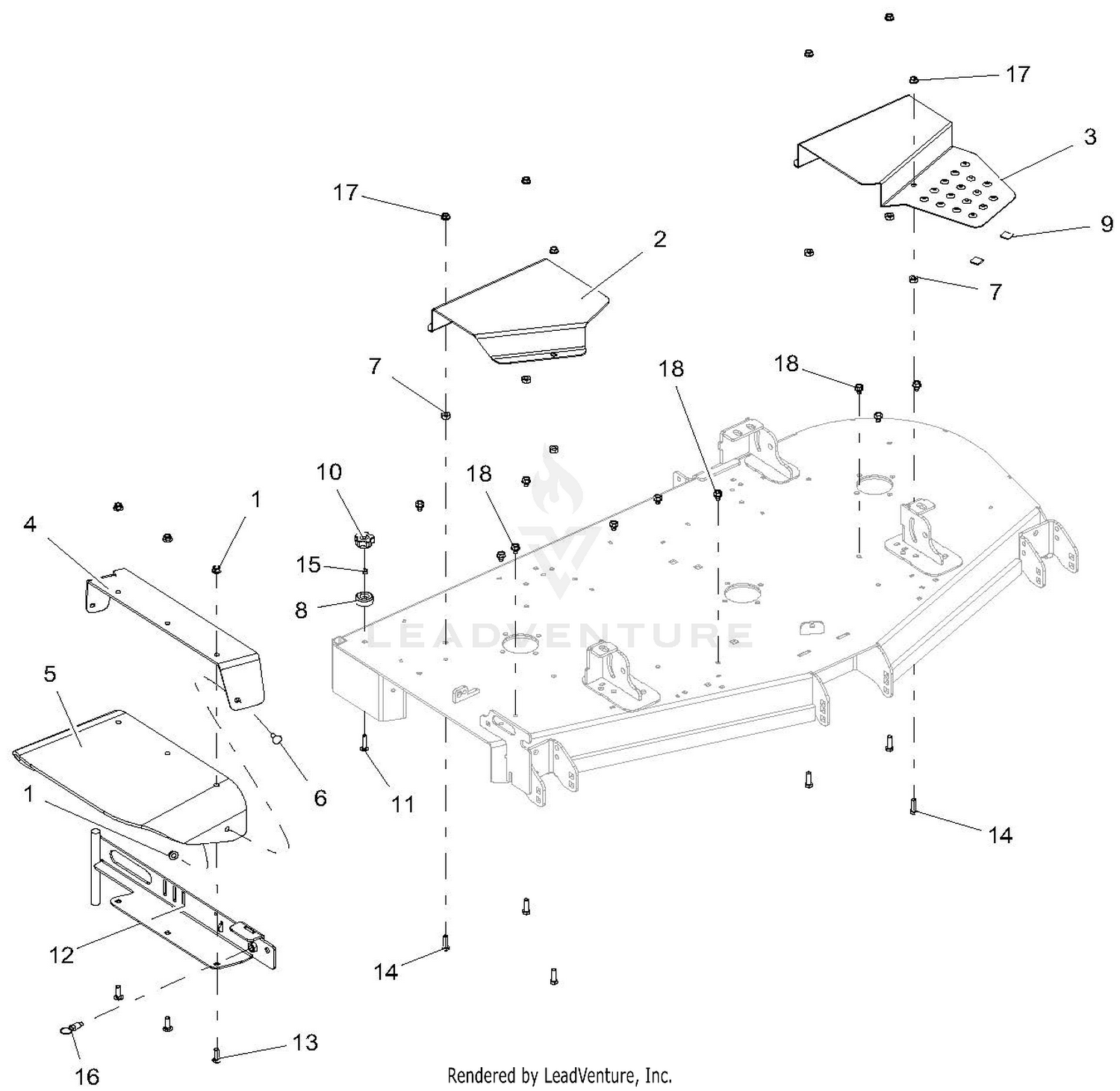 Chute And Belt Covers - 60 Inch