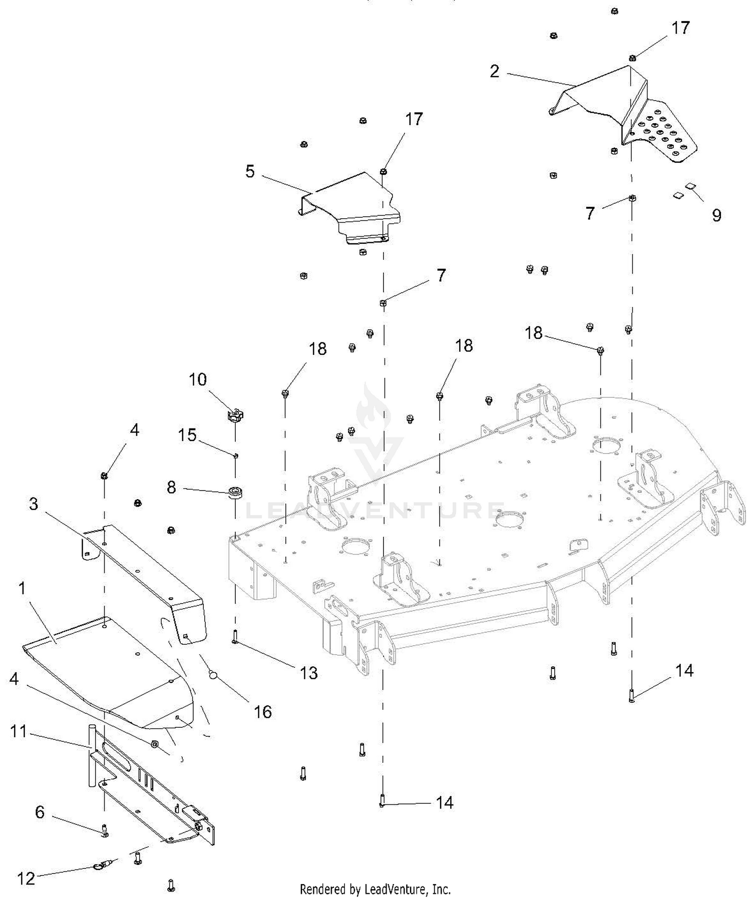 Chute And Belt Covers - 52 Inch