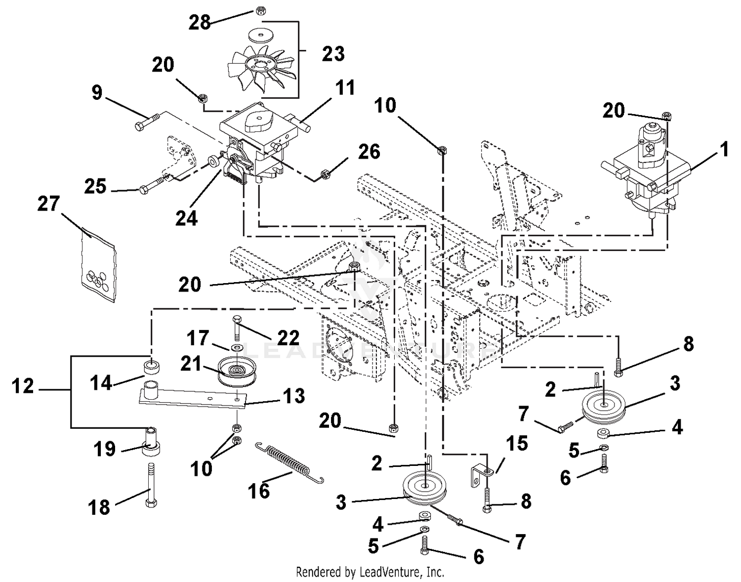 Hydrostatic Pumps And Idlers