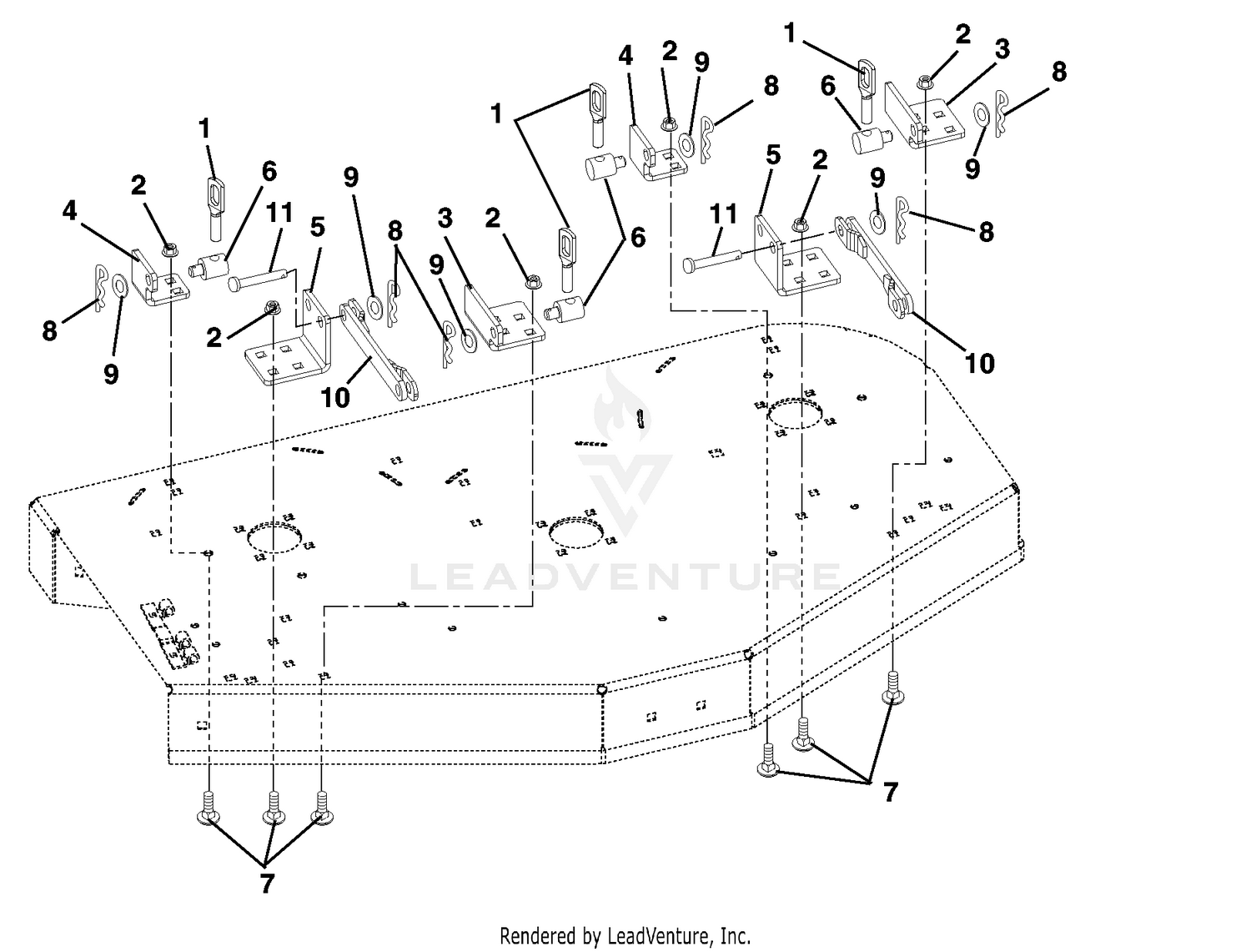 Handle And Stabilizer Brackets