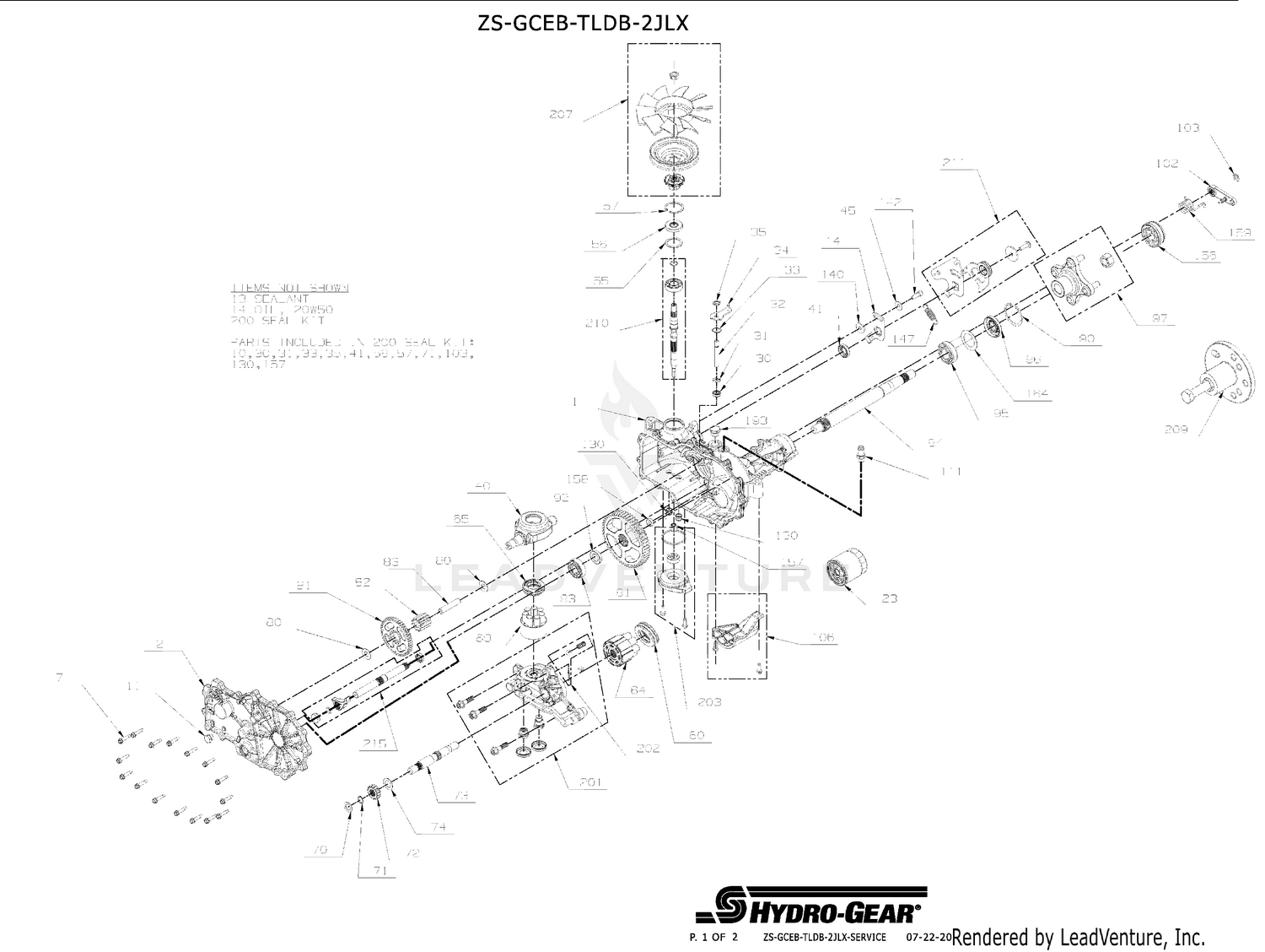 Assembly diagram