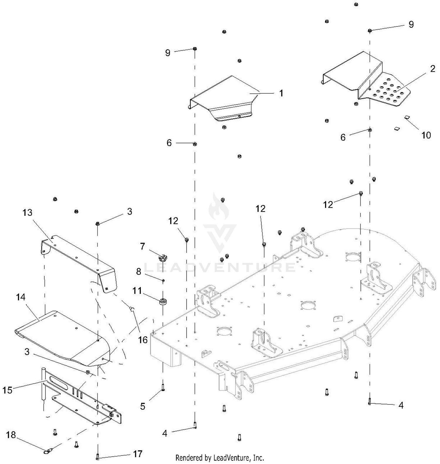 Chute And Belt Covers - 60 Inch