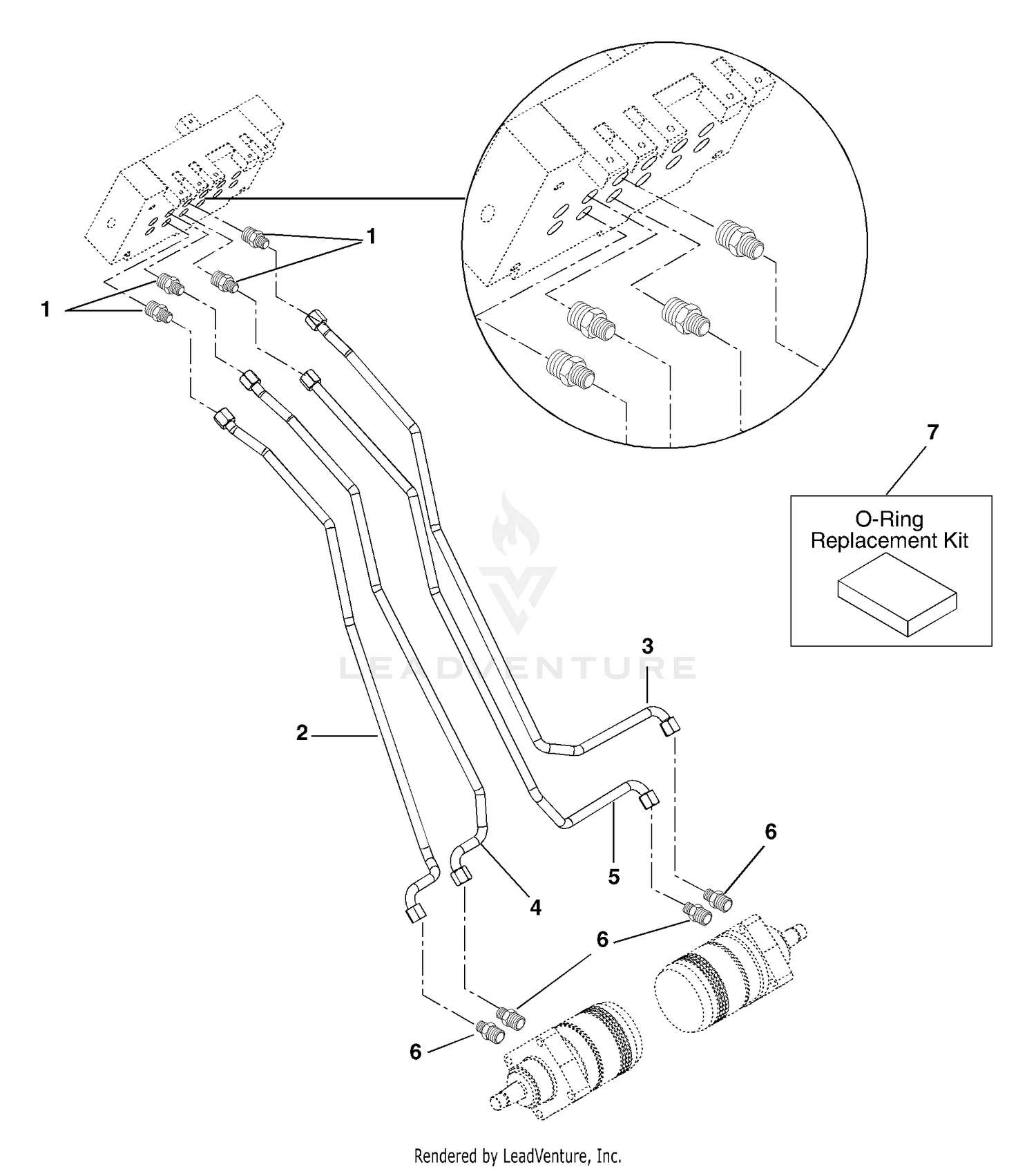 Valve Bank To Motor