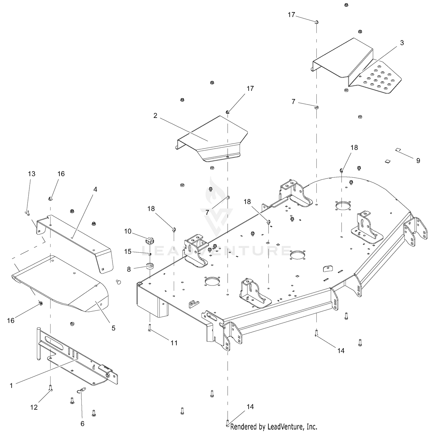 Chute And Belt Covers - 60 Inch