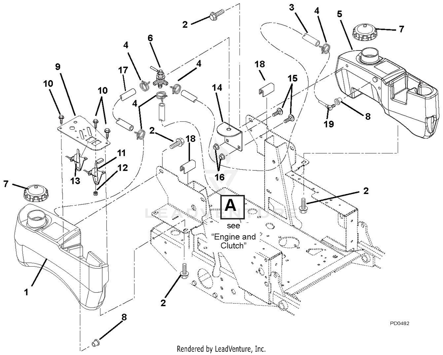 Fuel Tanks And Hoses