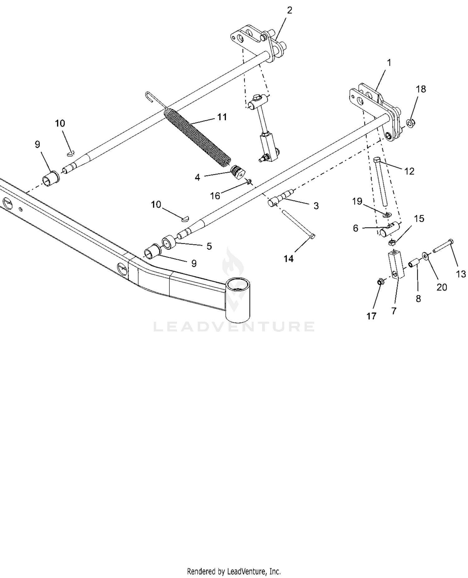 Deck Lift - Left Hand