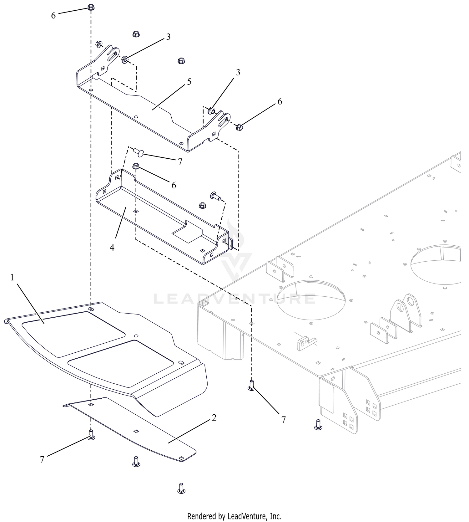 Discharge Chute - 48" - SD