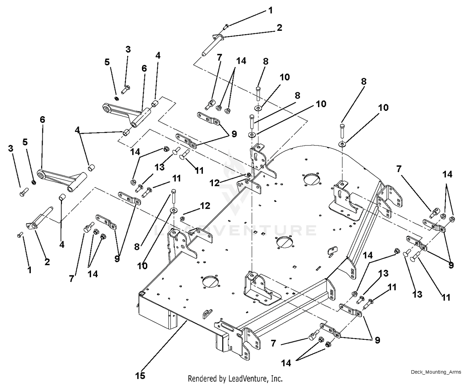 Deck & Mounting Arms