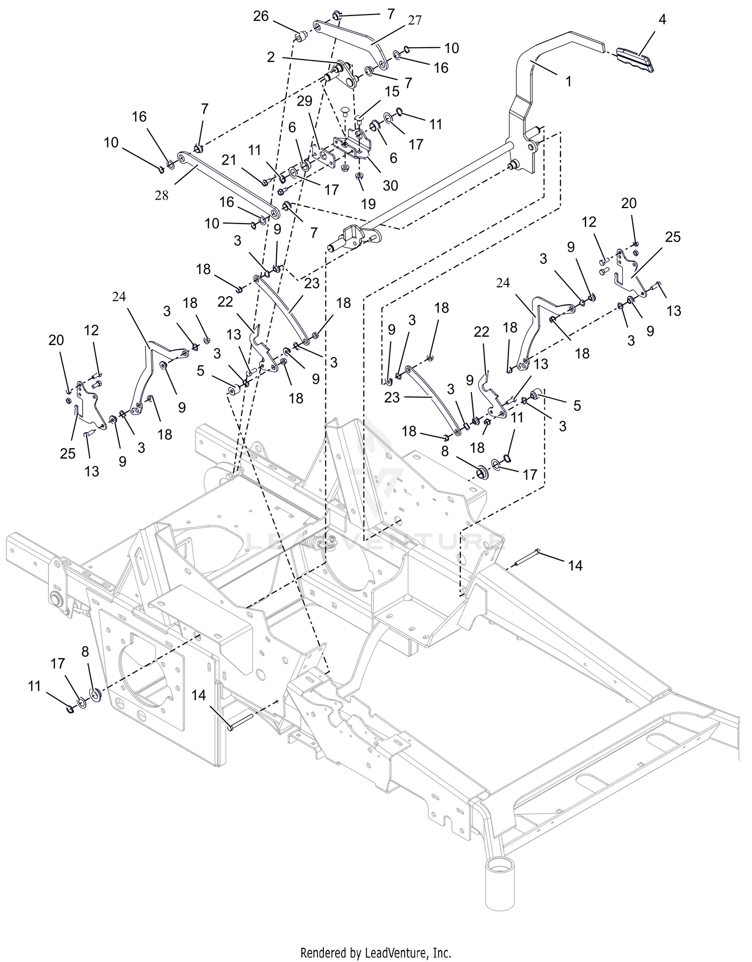 Park Brake – Upper