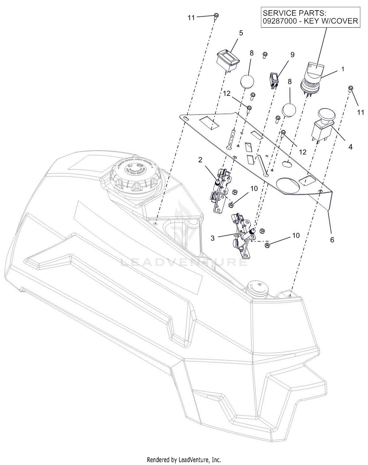 Control Panel - Kawasaki Engines