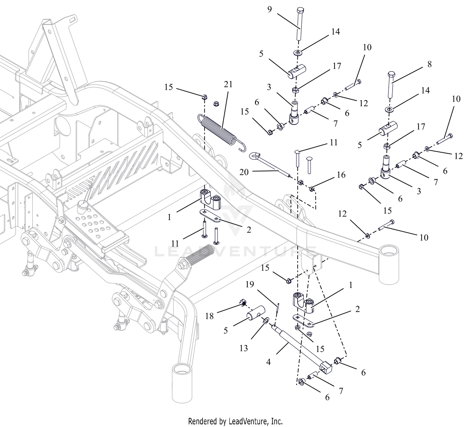 Deck Lift - LH
