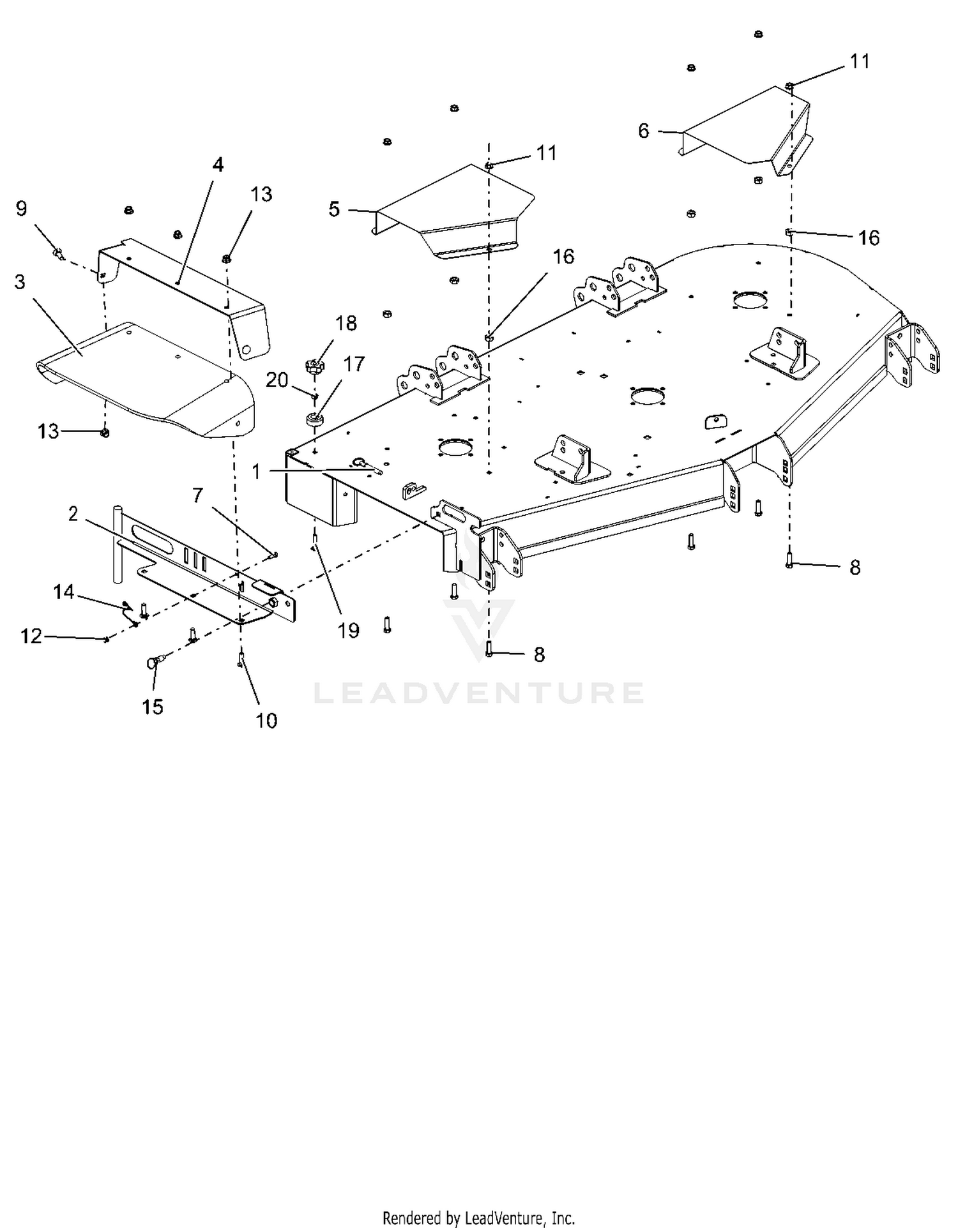 Chute And Belt Covers - 60"