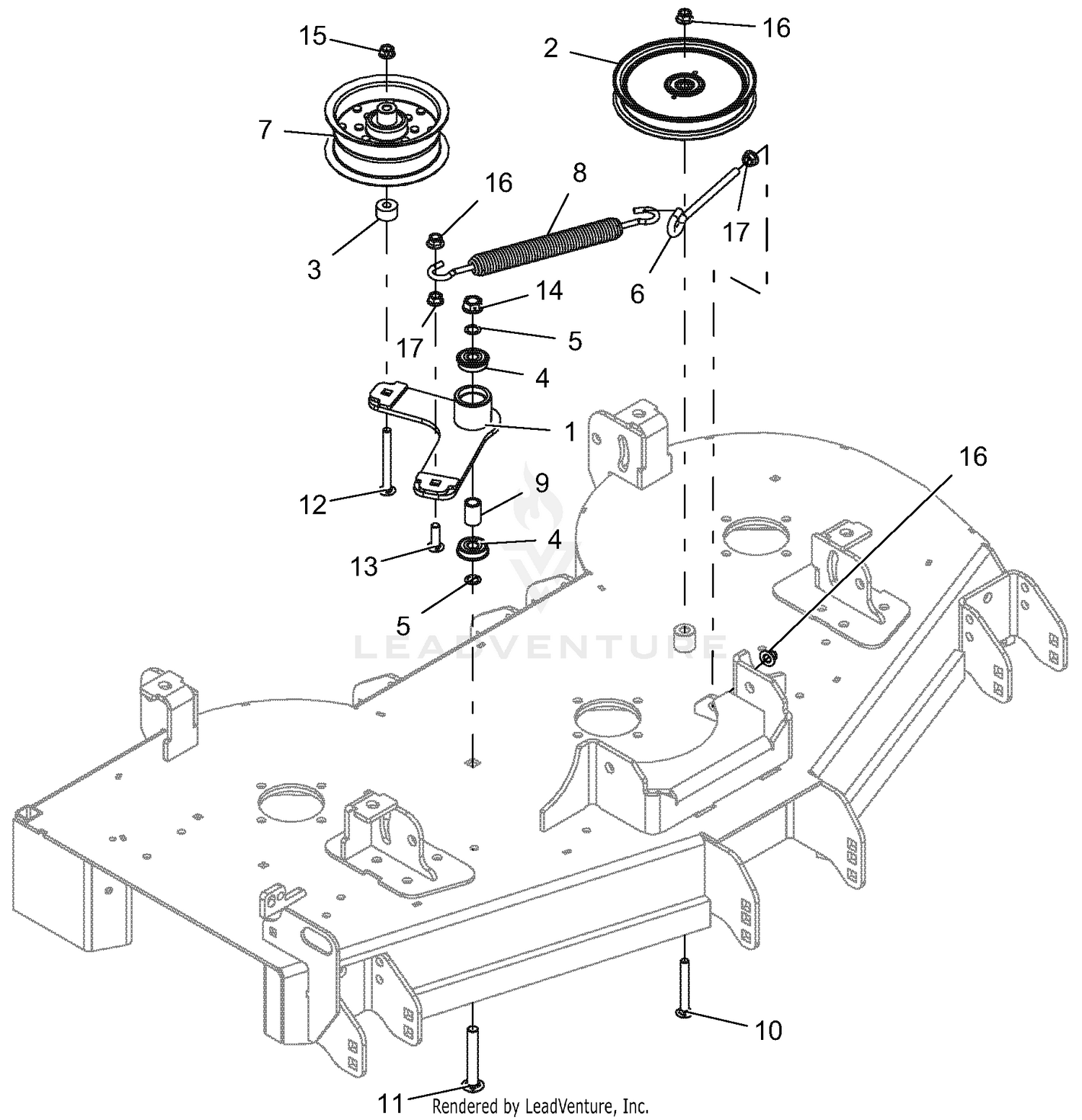 Deck - Idlers And Sheaves
