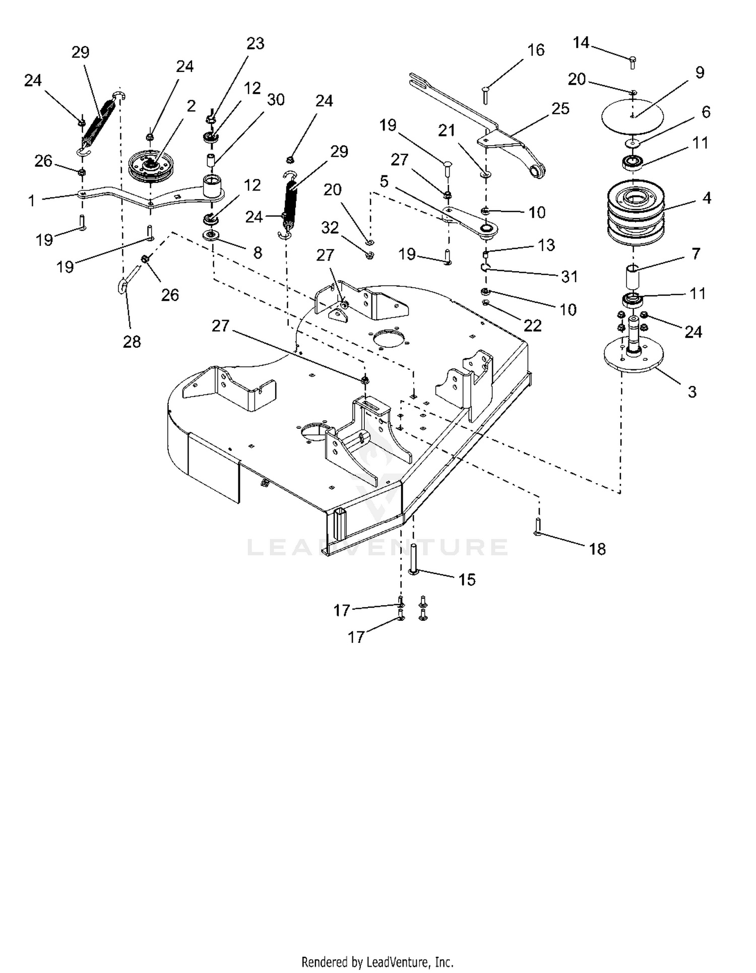 Idlers, Sheaves And Mount