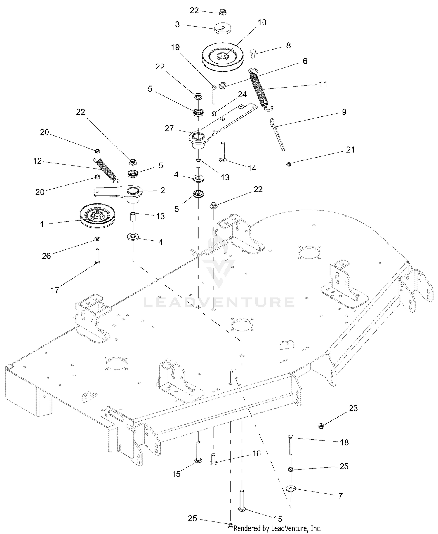 Idlers And Sheaves - 60 Inch