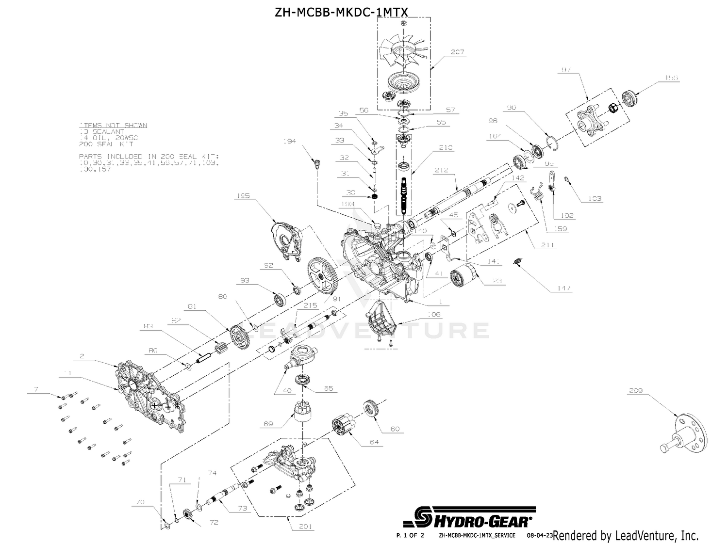 Assembly diagram