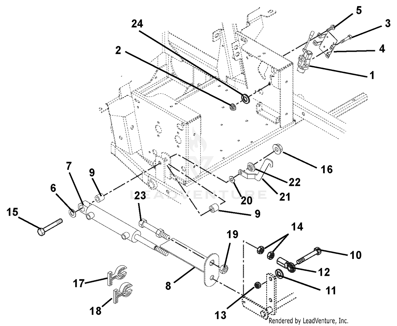 Hydraulic Lift Cylinder
