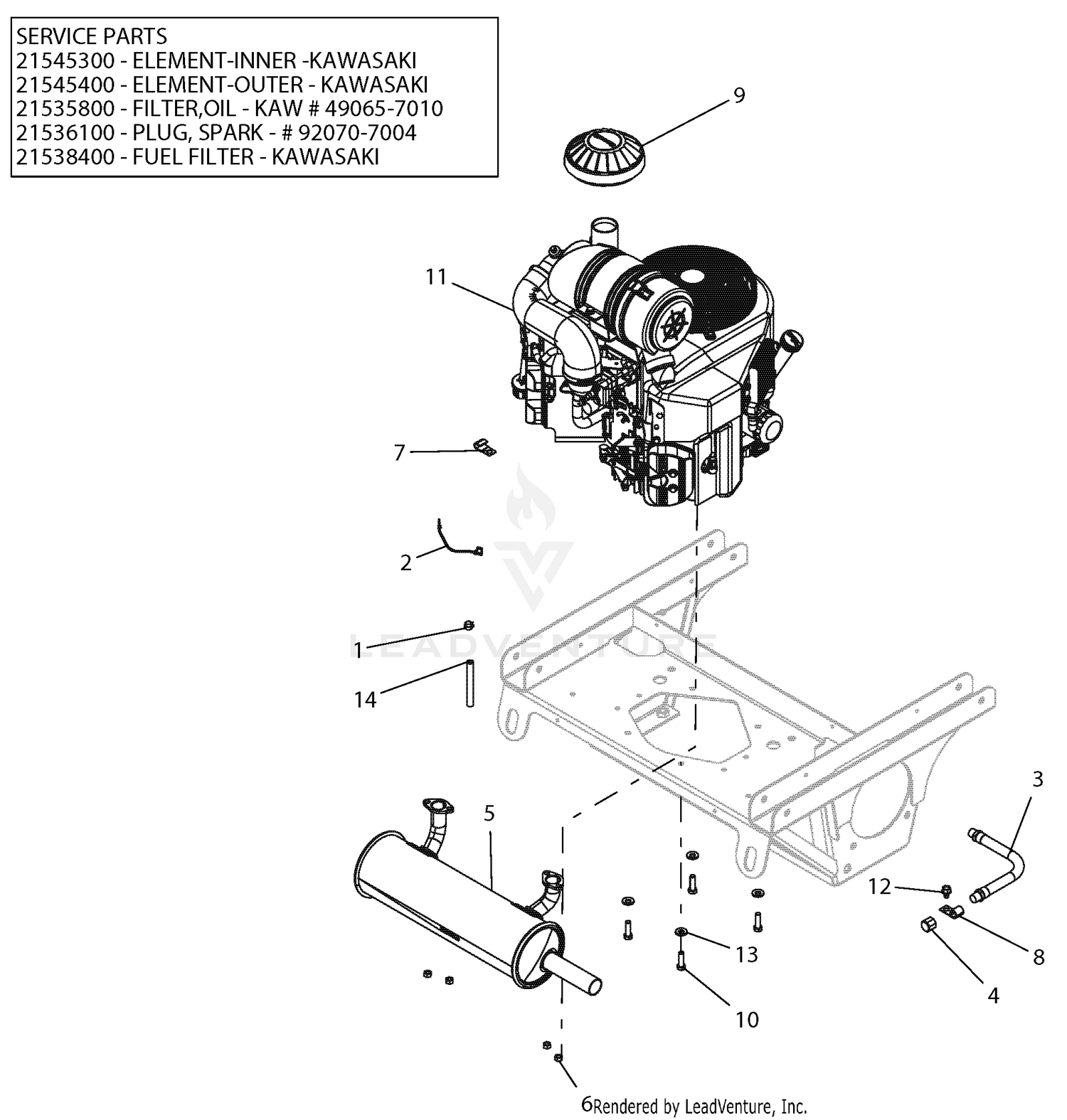 Assembly diagram