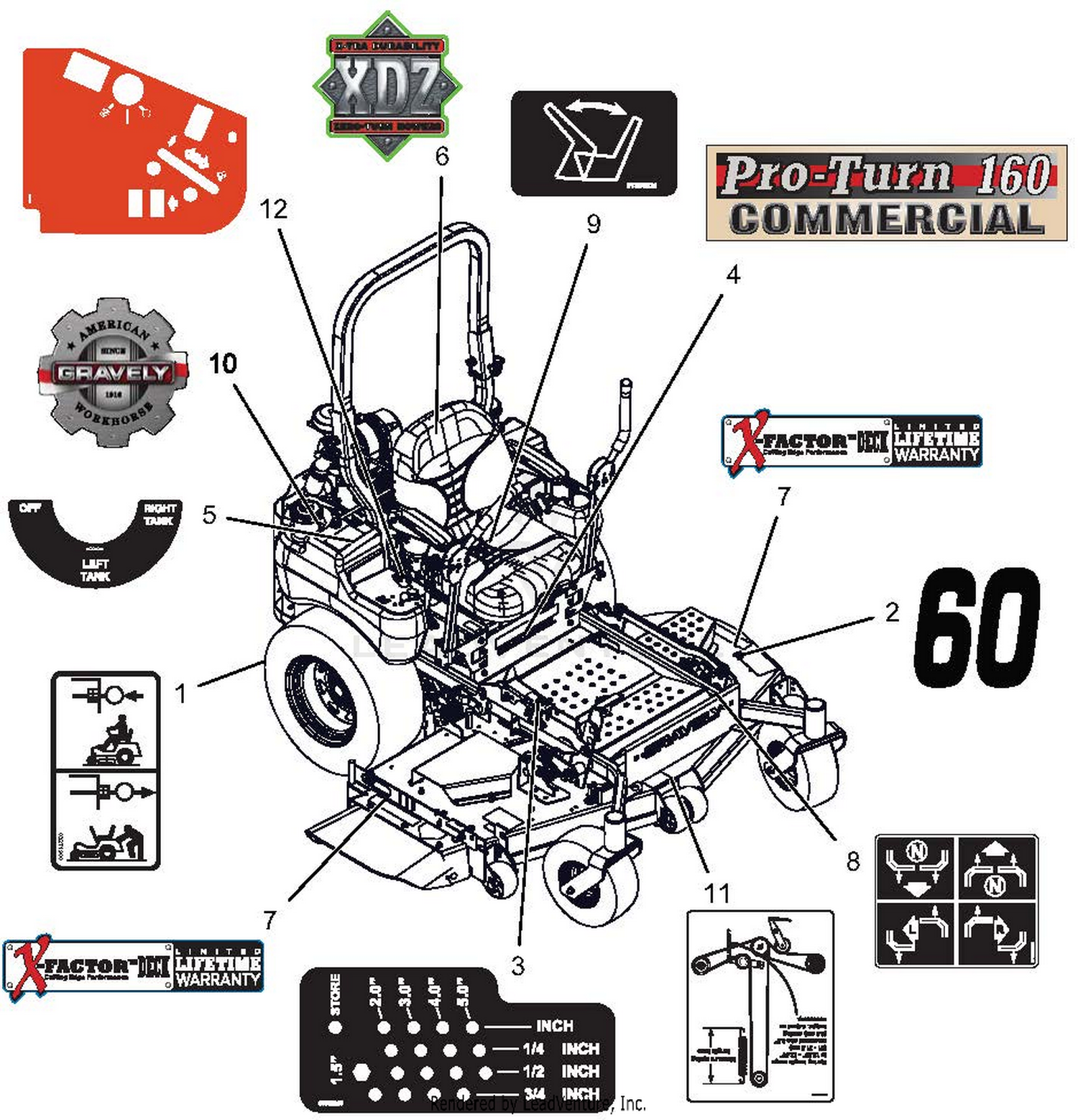 Decals - Style, Pro-Turn 160