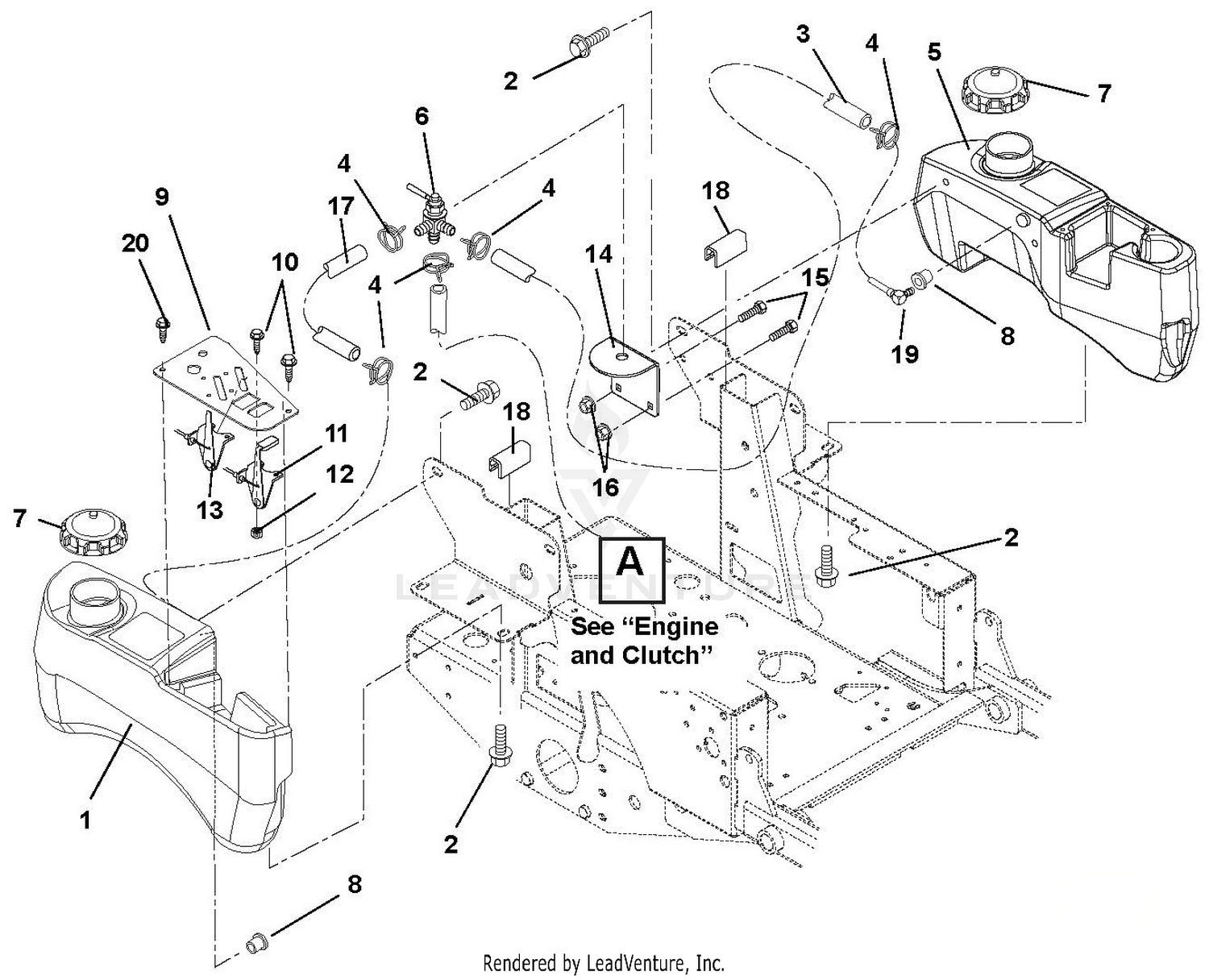 Fuel Tanks And Hoses